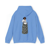 A person working hard to better his/herself - Heavy Blend™ Self-Made Hoodie - Woman #12