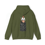 A person working hard to better his/herself - Heavy Blend™ Self-Made Hoodie - woman #1 - Breakthrough Collection