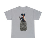 A person working hard to better his/herself - Heavy Cotton Self-Made T-shirt - self-made woman #10 - Breakthrough Collection