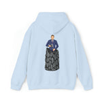 A person working hard to better his/herself - Heavy Blend™ Self-Made Hoodie - Man #8 - Breakthrough Collection