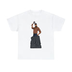 A person working hard to better his/herself - Heavy Cotton Self-Made T-shirt - Self-Made Man #9 - Breakthrough Collection
