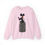 A person working hard to better his/herself - Self-Made Sweatshirt Heavy Blend™ Crewneck - woman #10 - Breakthrough Collection