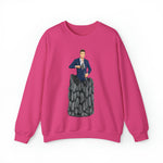 A person working hard to better his/herself - Self-Made Sweatshirt Heavy Blend™ Crewneck - Man #5 - Breakthrough Collection