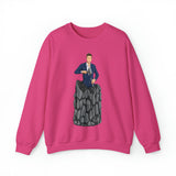 A person working hard to better his/herself - Self-Made Sweatshirt Heavy Blend™ Crewneck - Man #5 - Breakthrough Collection