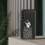 A person working hard to better his/herself - Clear Case - Self-Made Woman #4 - Breakthrough Collection
