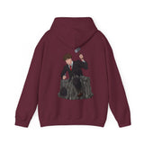 A person working hard to better his/herself - Heavy Blend™ Hoodie - Man #17 - Breakthrough Collection
