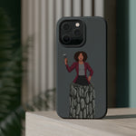 A person working hard to better his/herself - MagSafe Tough Case - Self-Made Woman #15