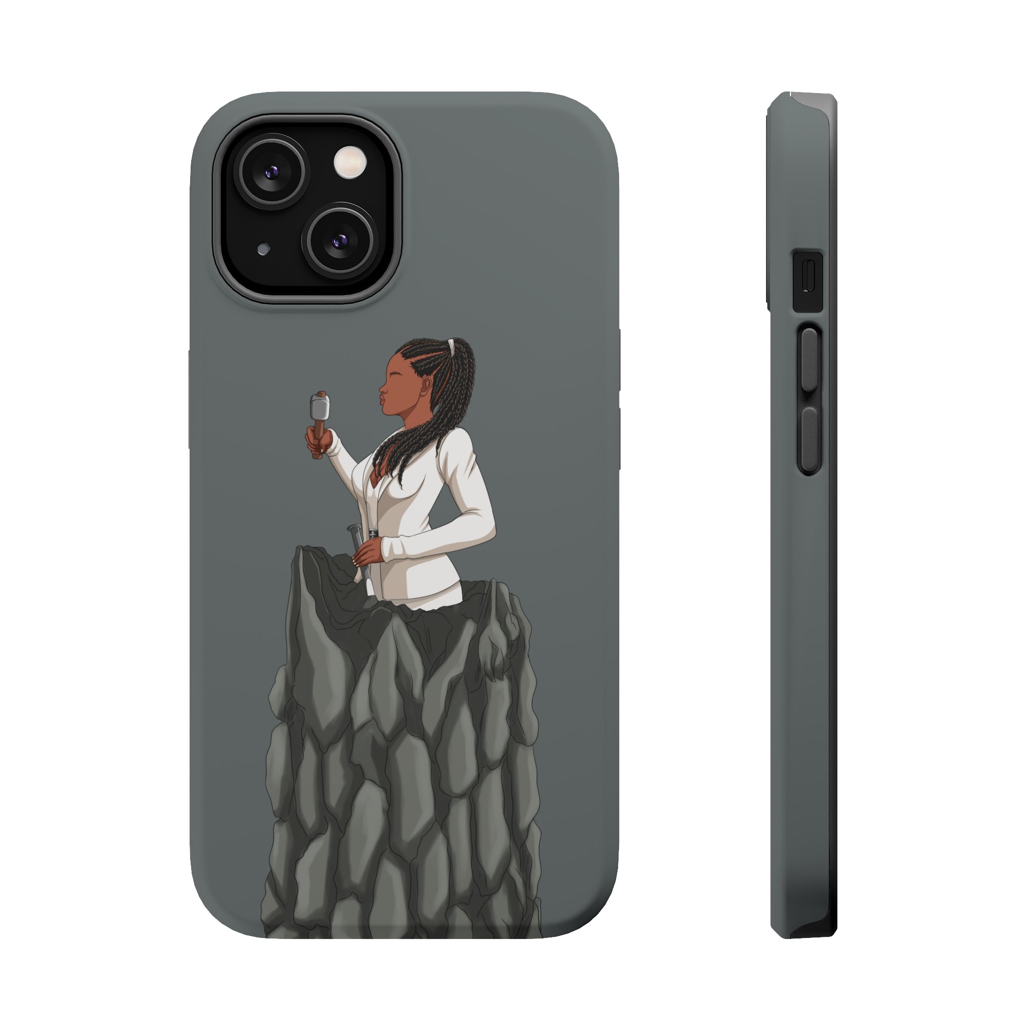 A person working hard to better his/herself - MagSafe Tough Case - self-made woman #4 - Breakthrough Collection