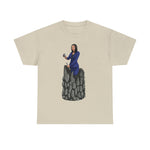 A person working hard to better his/herself - Heavy Cotton Self-Made T-shirt - self-made woman #2 - Breakthrough Collection