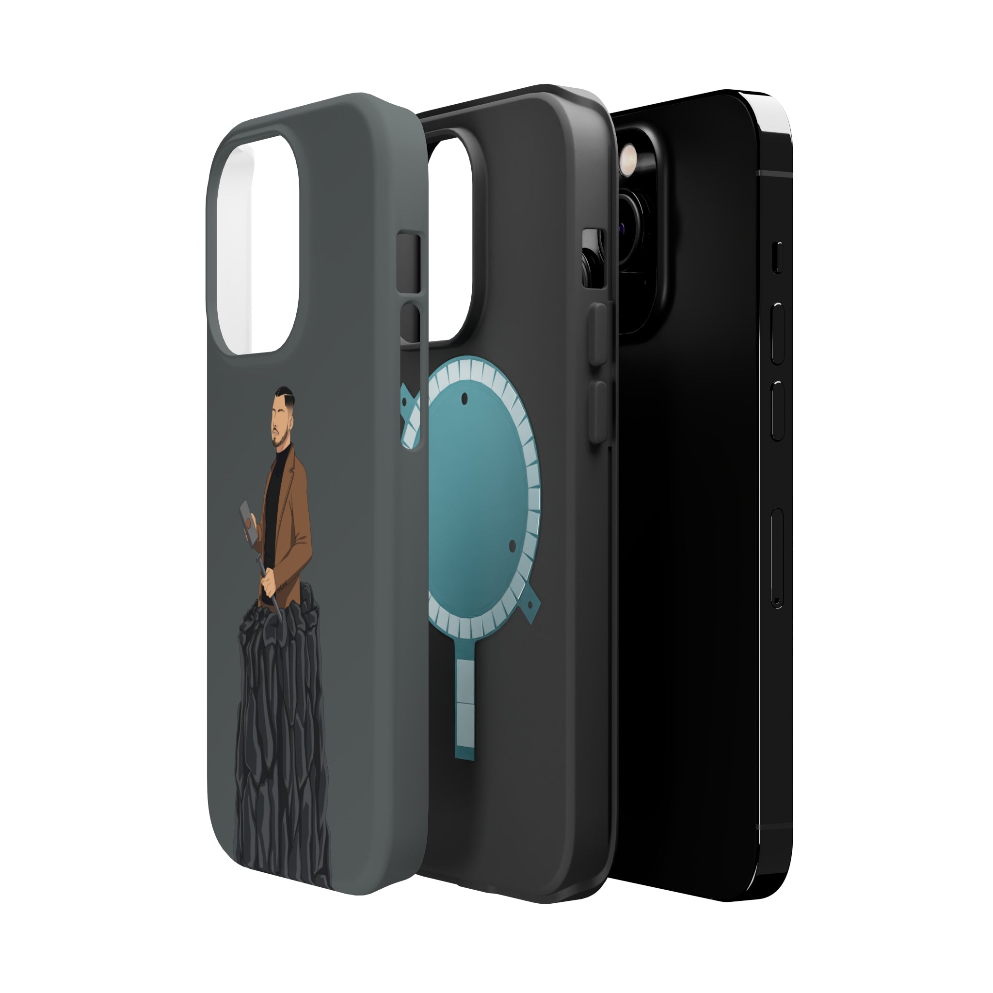 A person working hard to better his/herself - MagSafe Tough Case - Man #14 - Breakthrough Collection