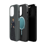 A person working hard to better his/herself - MagSafe Tough Case - Self-Made Man #3 - Breakthrough Collection