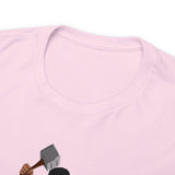 A person working hard to better his/herself - Heavy Cotton Self-Made T-shirt - Self-Made Man #9 - Breakthrough Collection