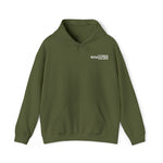 A person working hard to better his/herself - Heavy Blend™ Self-Made Hoodie - Man #9 - Breakthrough Collection