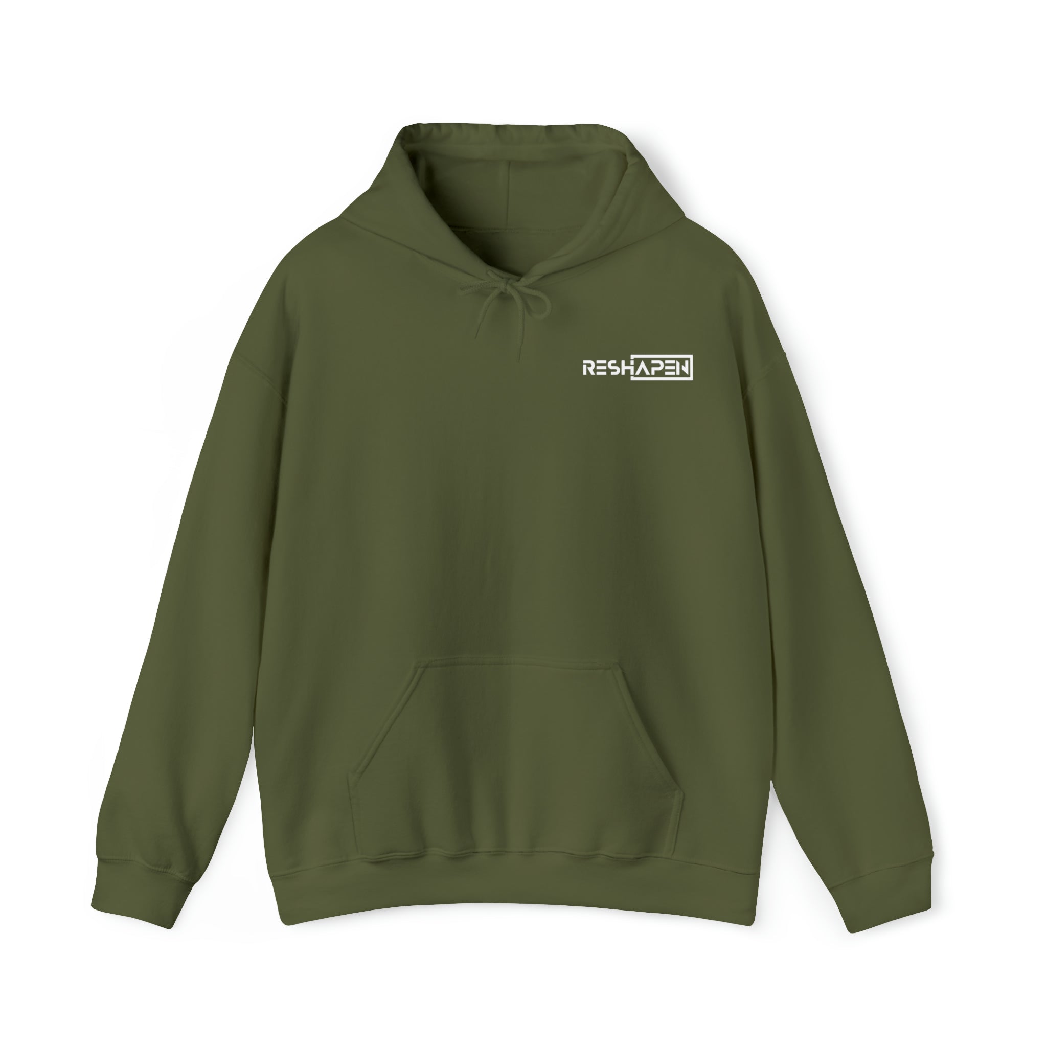 A person working hard to better his/herself - Heavy Blend™ Self-Made Hoodie - Man #9 - Breakthrough Collection