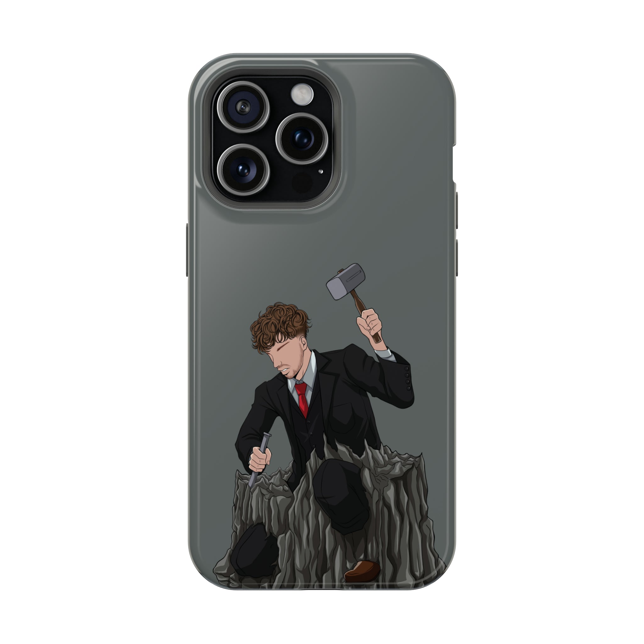 A person working hard to better his/herself - MagSafe Tough Case - Man #17 - Breakthrough Collection