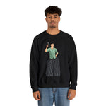 A person working hard to better his/herself - Heavy Blend™ Crewneck Sweatshirt - Man #15 - Breakthrough Collection