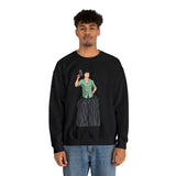 A person working hard to better his/herself - Heavy Blend™ Crewneck Sweatshirt - Man #15 - Breakthrough Collection