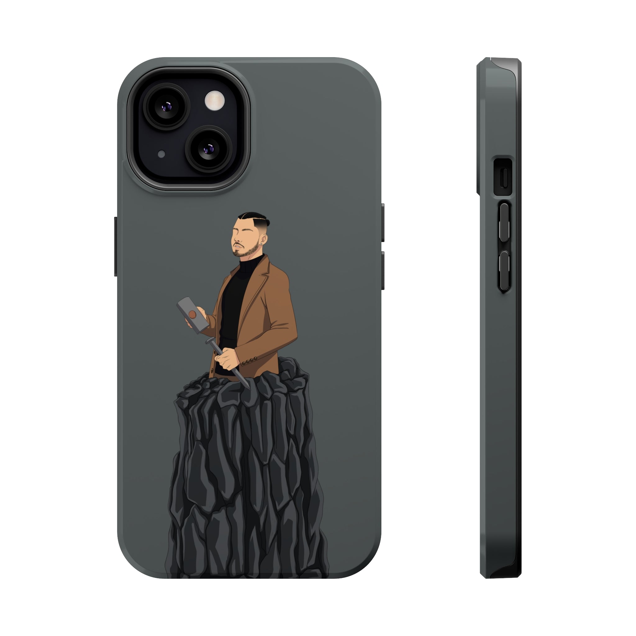 A person working hard to better his/herself - MagSafe Tough Case - Man #14 - Breakthrough Collection