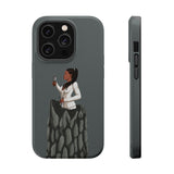 A person working hard to better his/herself - MagSafe Tough Case - self-made woman #4 - Breakthrough Collection