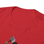 A person working hard to better his/herself - Heavy Cotton Self-Made T-shirt - Self-Made Man #9 - Breakthrough Collection