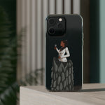 A person working hard to better his/herself - Clear Case - Self-Made Woman #4 - Breakthrough Collection