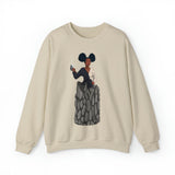 A person working hard to better his/herself - Self-Made Sweatshirt Heavy Blend™ Crewneck - woman #10 - Breakthrough Collection