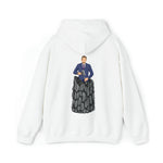 A person working hard to better his/herself - Heavy Blend™ Self-Made Hoodie - Man #8 - Breakthrough Collection