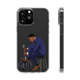 A person working hard to better his/herself - Clear Case - Self-Made Man #11 - Breakthrough Collection