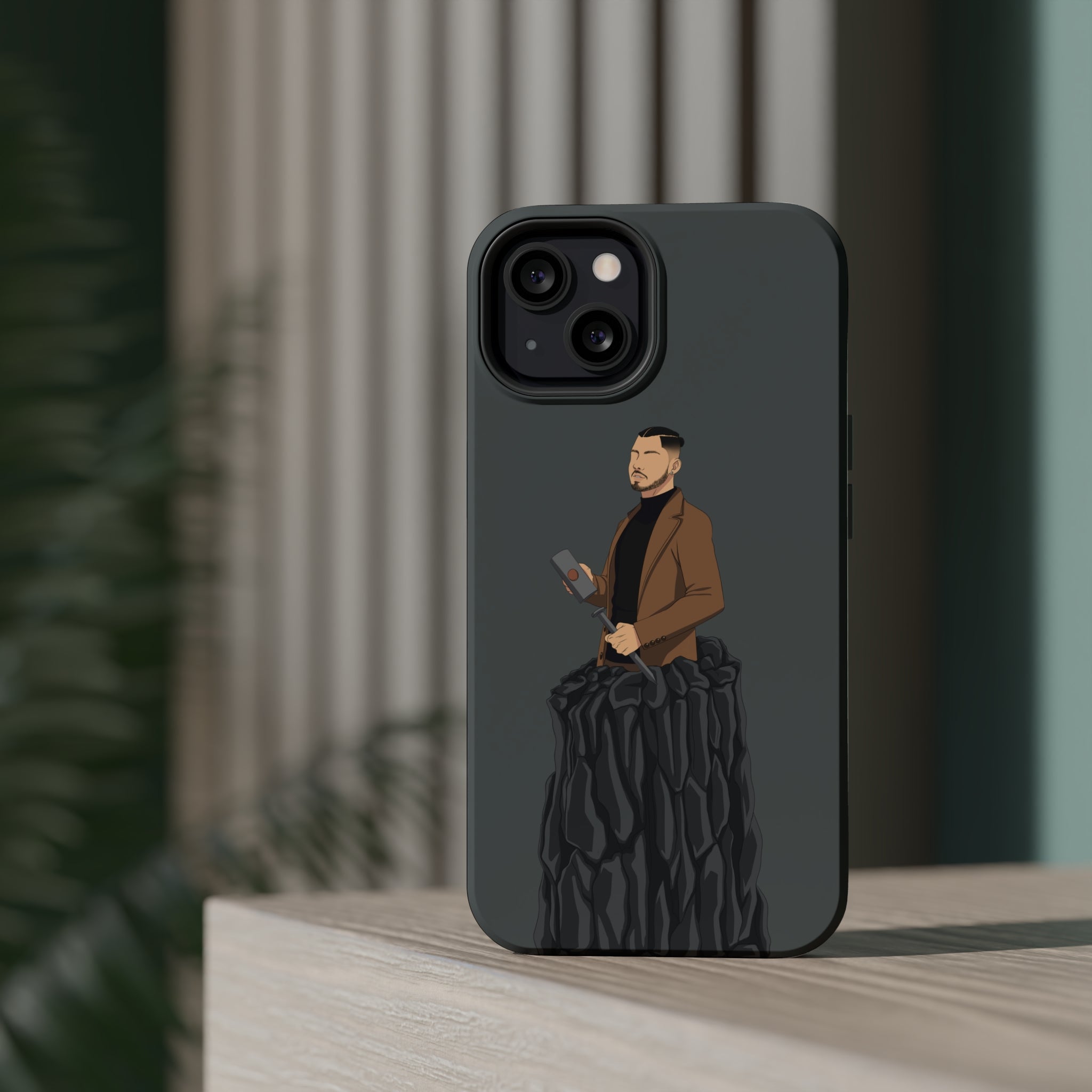 A person working hard to better his/herself - MagSafe Tough Case - Man #14 - Breakthrough Collection