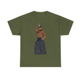 A person working hard to better his/herself - Heavy Cotton Self-Made T-shirt - Self-Made Man #9 - Breakthrough Collection