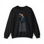 A person working hard to better his/herself - Self-Made Sweatshirt Heavy Blend™ Crewneck - Man #7 - Breakthrough Collection