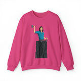 A person working hard to better his/herself - Self-Made Sweatshirt Heavy Blend™ Crewneck - Man #10 - Breakthrough Collection
