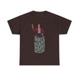 A person working hard to better his/herself - Heavy Cotton Self-Made T-shirt - Woman #15