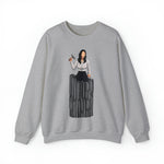 A person working hard to better his/herself - Self-Made Sweatshirt Heavy Blend™ Crewneck - Woman #14