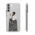 A person working hard to better his/herself - Clear Case - Self-Made Woman #4 - Breakthrough Collection