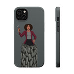 A person working hard to better his/herself - MagSafe Tough Case - Self-Made Woman #15