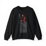 A person working hard to better his/herself - Self-Made Sweatshirt Heavy Blend™ Crewneck - Man #2 - Breakthrough Collection