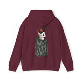 A person working hard to better his/herself - Heavy Blend™ Self-Made Hoodie - woman #4 - Breakthrough Collection