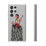 A person working hard to better his/herself - Clear Case - Self-Made Woman #7 - Breakthrough Collection