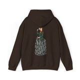 A person working hard to better his/herself - Heavy Blend™ Self-Made Hoodie - woman #5 - Breakthrough Collection