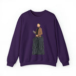 A person working hard to better his/herself - Self-Made Sweatshirt Heavy Blend™ Crewneck - Man #14 - Breakthrough Collection