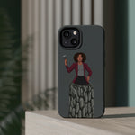 A person working hard to better his/herself - MagSafe Tough Case - Self-Made Woman #15