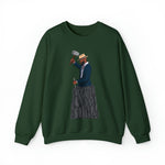 A person working hard to better his/herself - Self-Made Sweatshirt Heavy Blend™ Crewneck - Man #7 - Breakthrough Collection