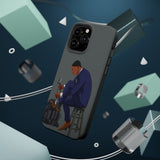 A person working hard to better his/herself - MagSafe Tough Case - Self-Made Man #11 - Breakthrough Collection