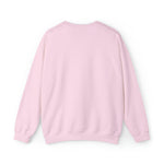 A person working hard to better his/herself - Self-Made Sweatshirt Heavy Blend™ Crewneck - woman #9 - Breakthrough Collection