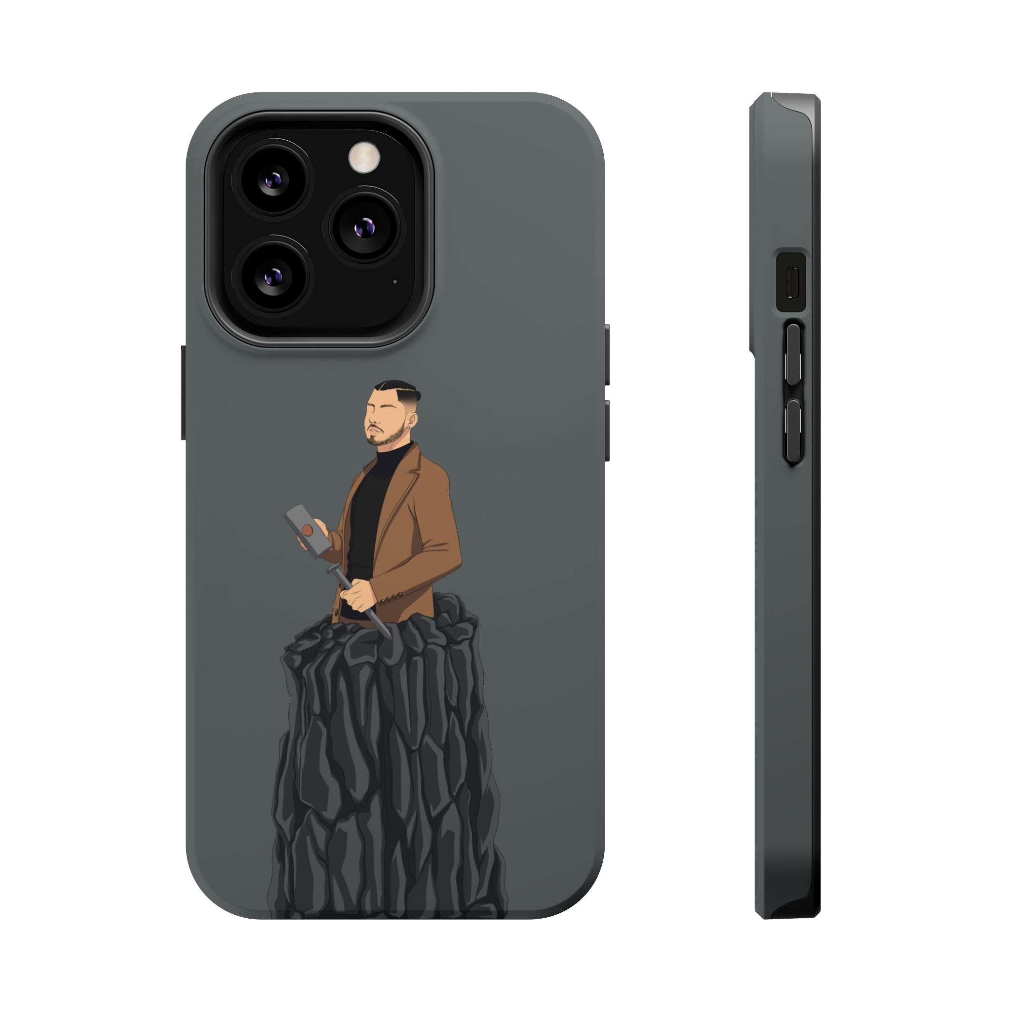 A person working hard to better his/herself - MagSafe Tough Case - Man #14 - Breakthrough Collection