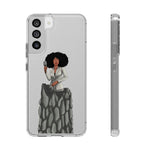 A person working hard to better his/herself - Clear Case - Self-Made Woman #6 - Breakthrough Collection