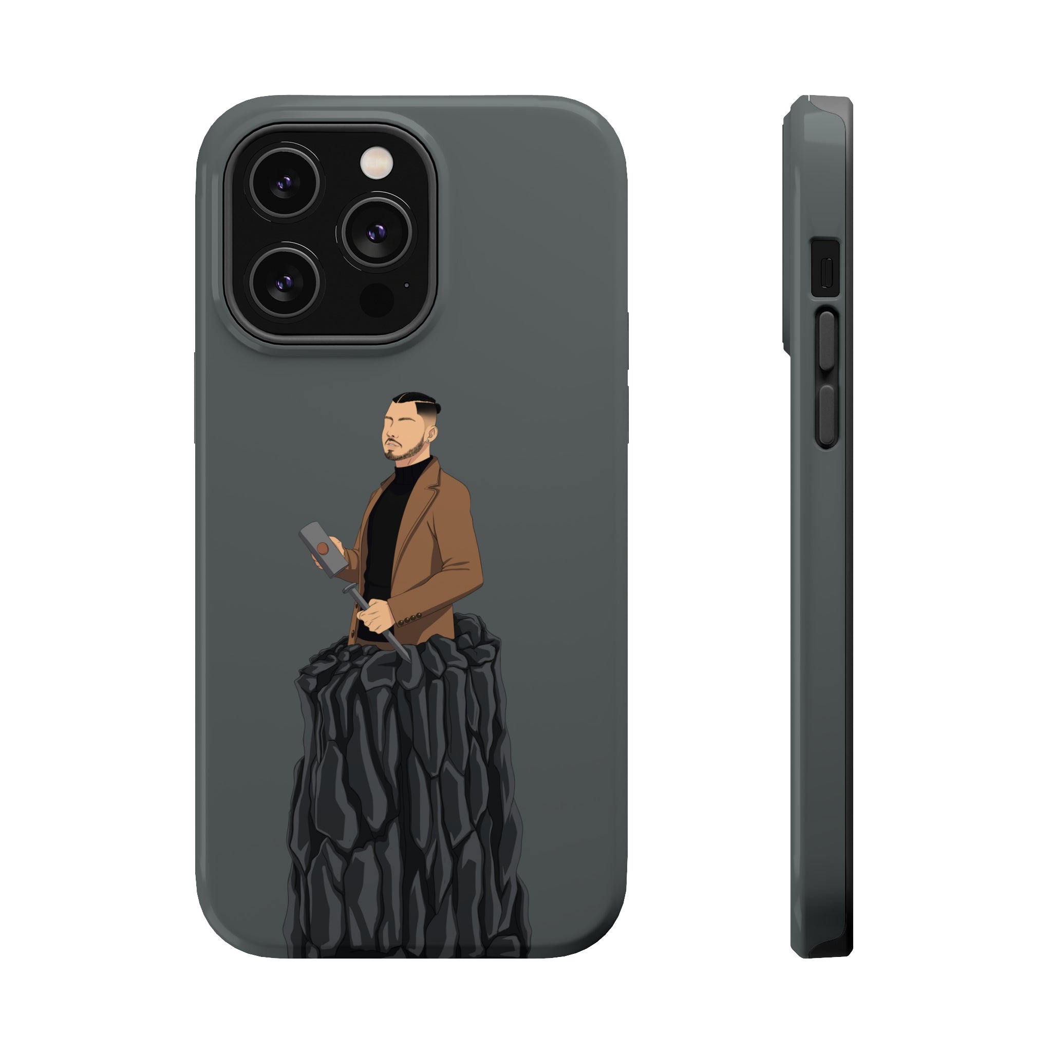 A person working hard to better his/herself - MagSafe Tough Case - Man #14 - Breakthrough Collection