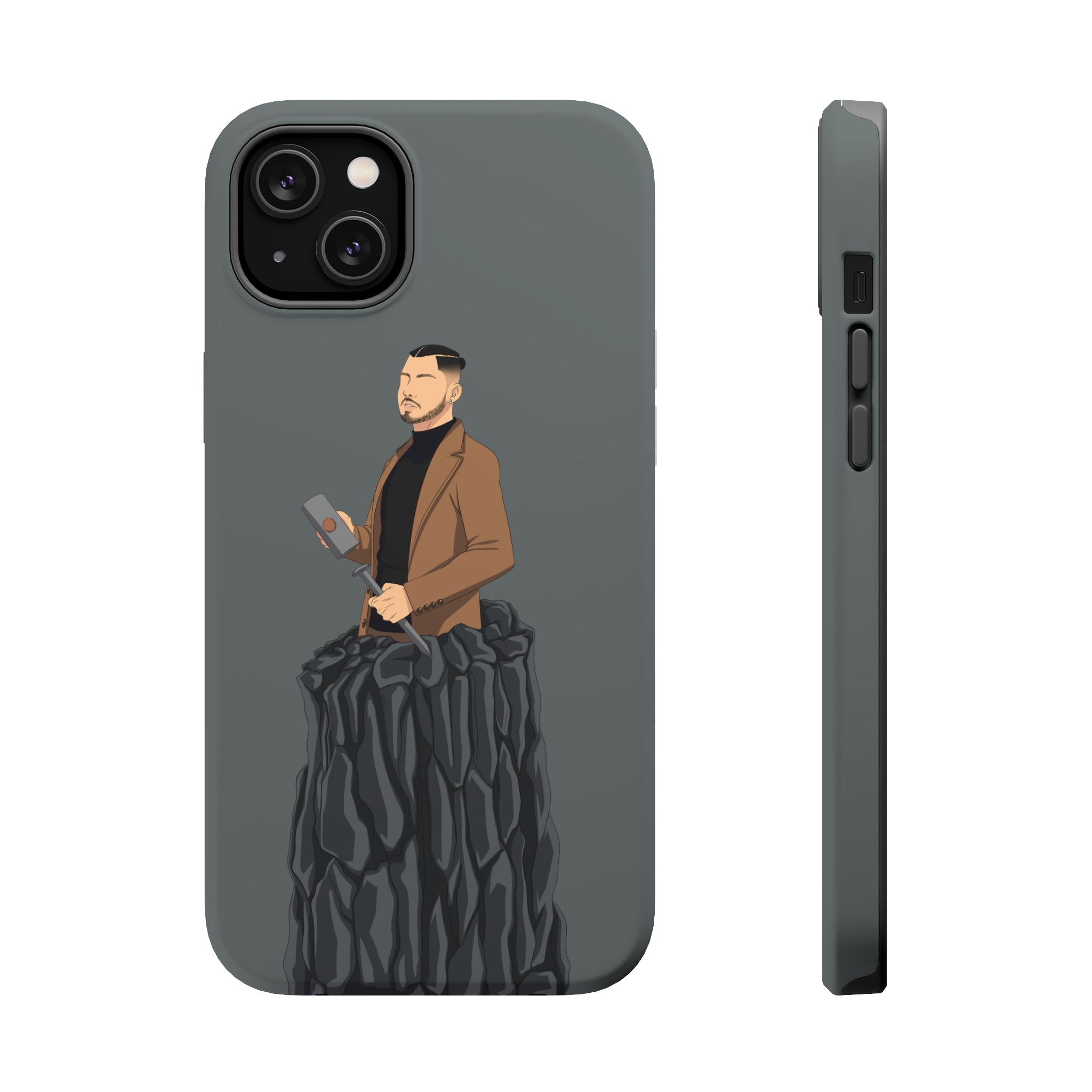 A person working hard to better his/herself - MagSafe Tough Case - Man #14 - Breakthrough Collection