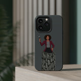 A person working hard to better his/herself - MagSafe Tough Case - Self-Made Woman #15